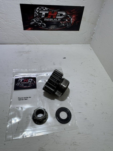 GEAR PRIMARY SPUR OEM KAWASAKI 125 KX 1988 à 1991 référence 130971203 Occasion