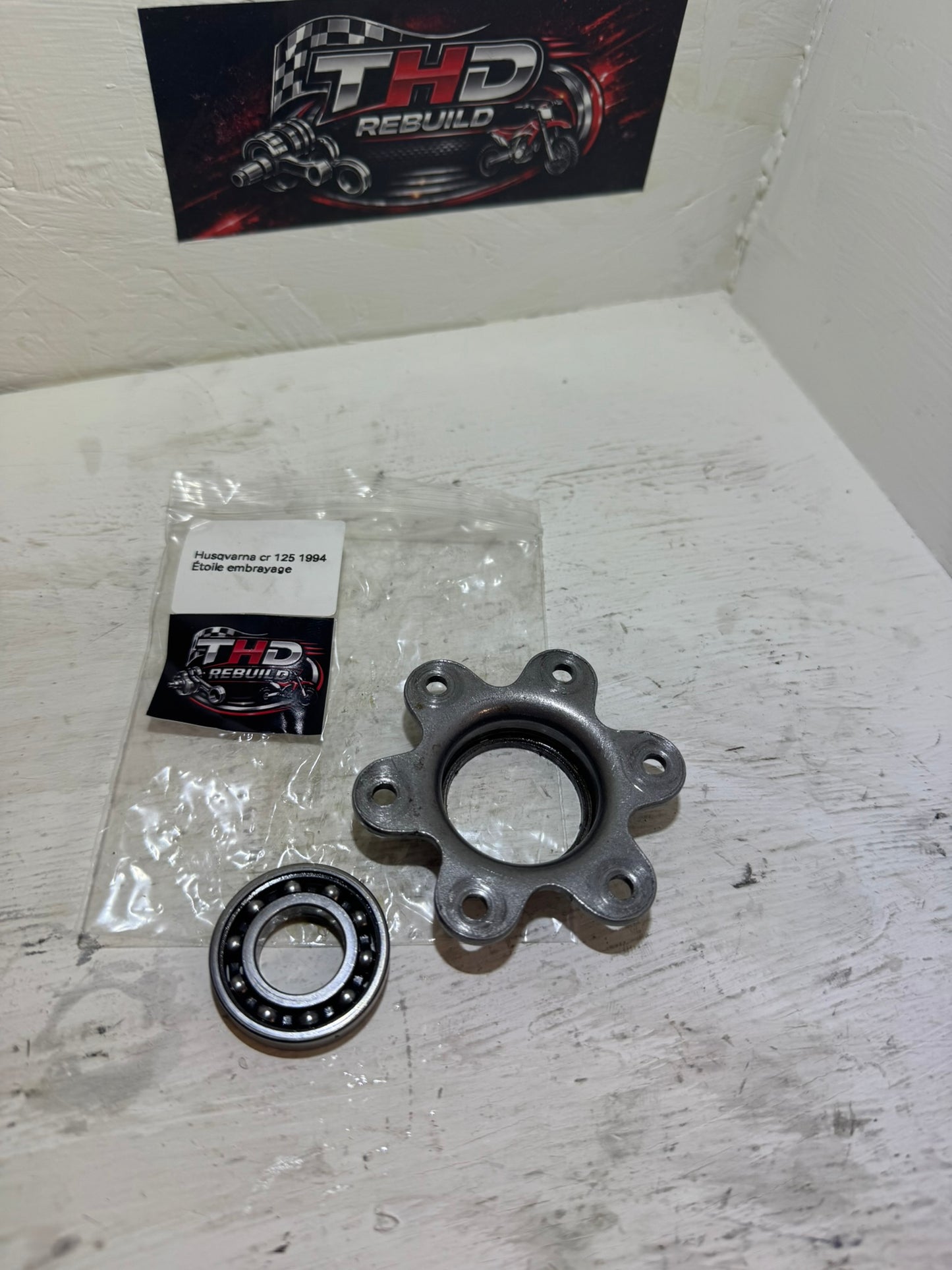 Etoile embrayage et Roulement OEM HUSQVARNA CR 125 1994 Occasion