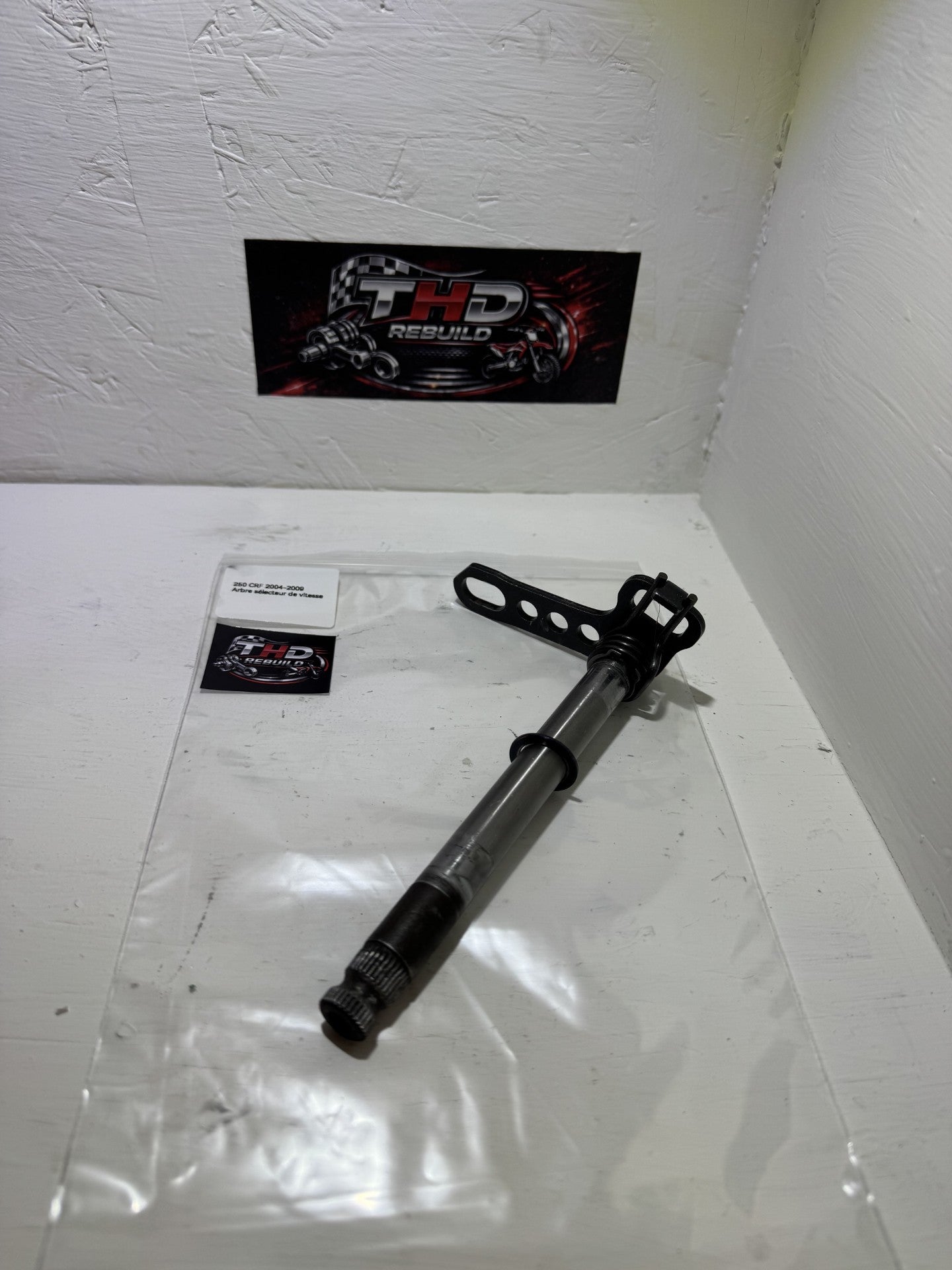 Arbre de sélection OEM HONDA 250 CRF 2004 à 2009 référence 24610KRN730 Occasion