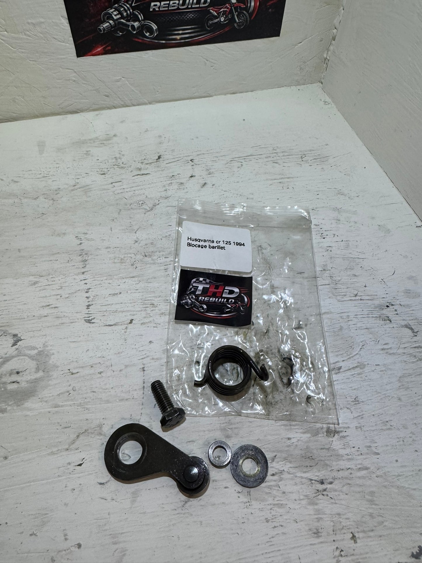 Mécanisme blocage barillet OEM HUSQVARNA CR 125 1994 Occasion