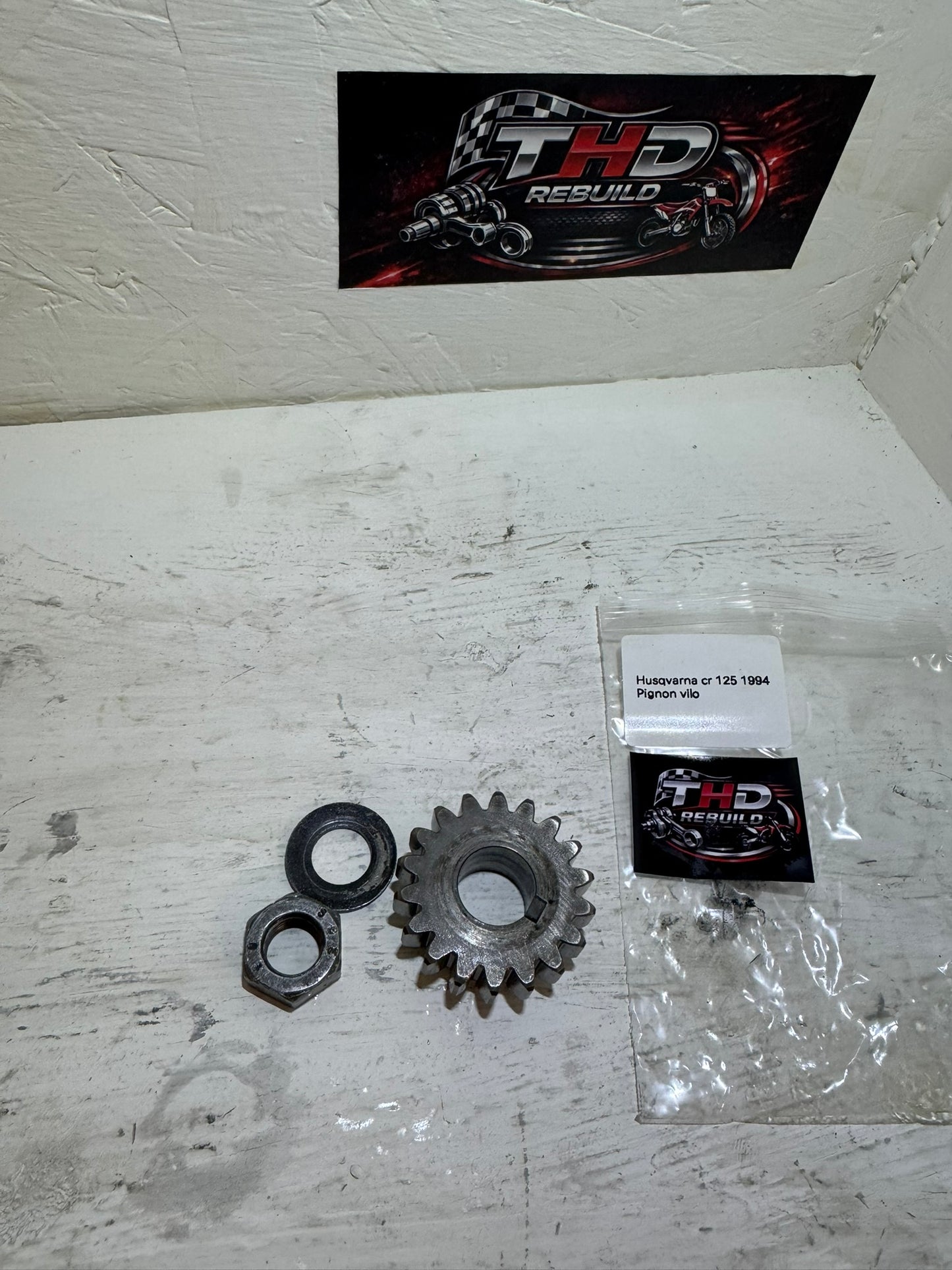 Pignon sortie vilebrequin OEM HUSQVARNA CR 125 1994 Occasion