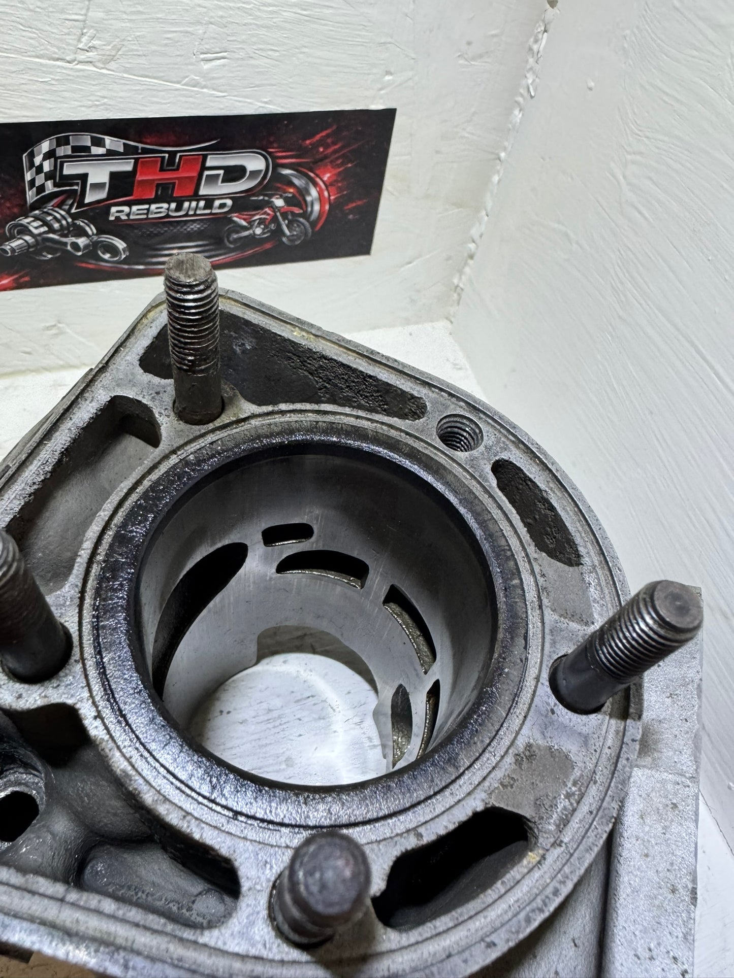 Kit cylindre piston en bon état OEM HUSQVARNA CR 125 1994 Occasion