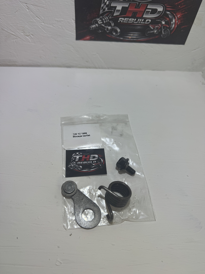 Mécanisme de blocage barillet OEM YAMAHA 125 YZ 1989 3JD référence 3R41814000 Occasion