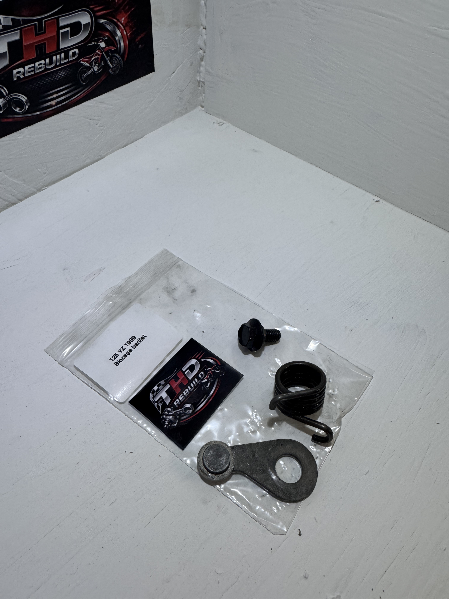 Mécanisme de blocage barillet OEM YAMAHA 125 YZ 1989 3JD référence 3R41814000 Occasion
