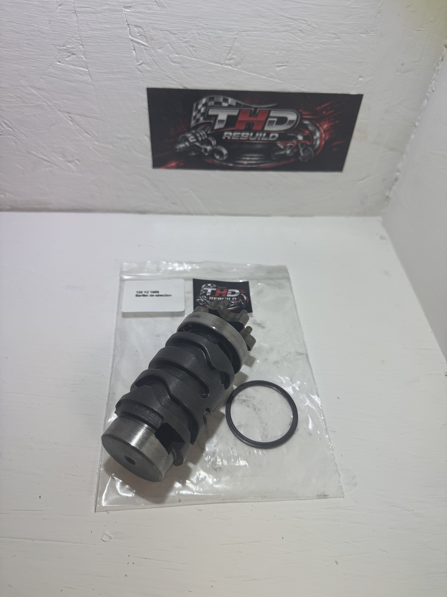 Barillet de sélection OEM YAMAHA 125 YZ 1989 3JD référence 1LX1854000 Occasion
