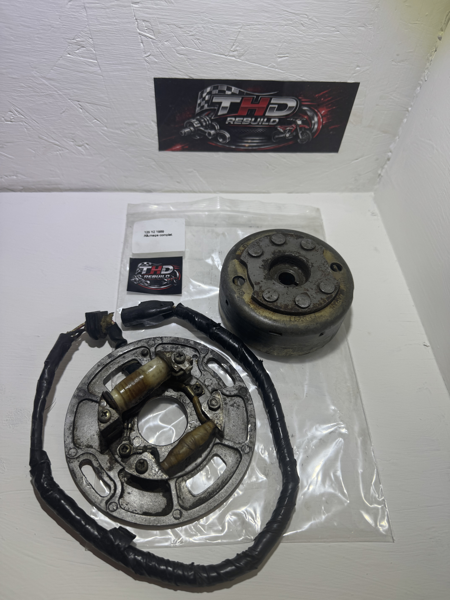 Allumage OEM YAMAHA 125 YZ 1989 3JD Référence 3JD8555000 / 3JD8551000 Occasion