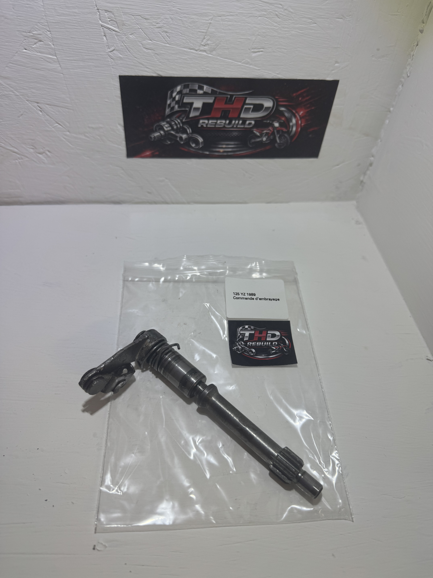 Arbre de commande embrayage OEM YAMAHA 125 YZ 1989 3JD référence 3JD1638200 Occasion