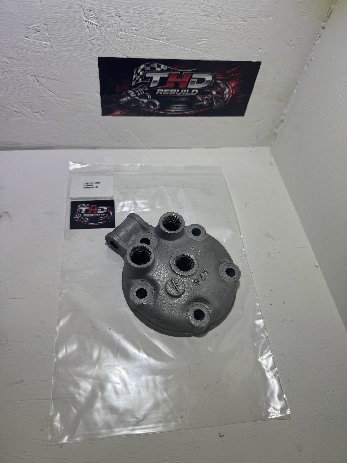 Culasse OEM HONDA 125 CR 1988 référence 12200KS6830 filetage HS Occasion